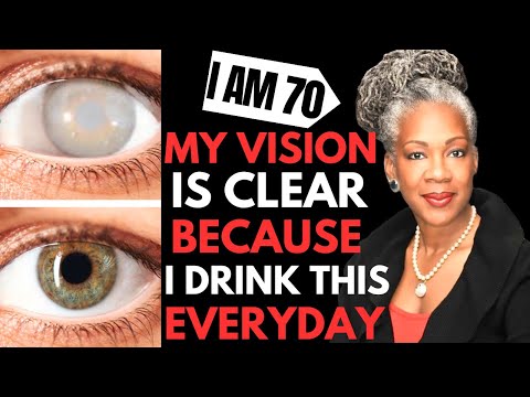 DRINK IN THE MORNING FOR STRONGER AND BETTER VISION REMOVE CATARACTS BLURRED VISION READ TINY WORDS