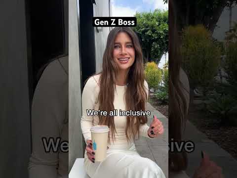 Your Gen-Z boss