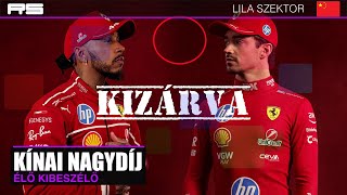 Kizárták a Ferrarikat | Kínai nagydíj kibeszélő