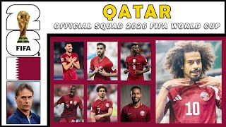 QATAR OFFICIAL SQUAD | FIFA WORLD CUP 2026