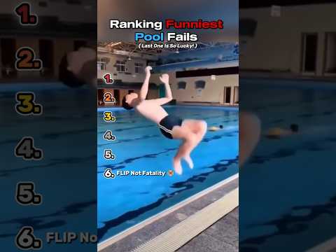 Ranking FUNNIEST Pool Fails 😭
