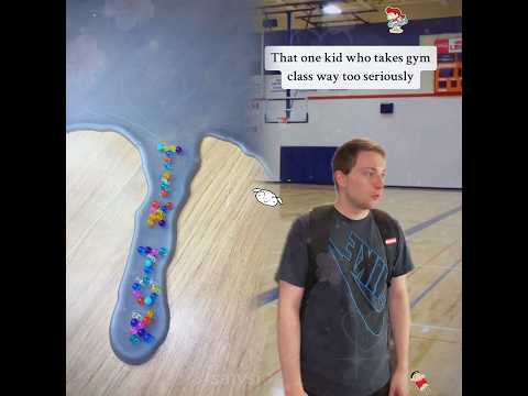 That one kid who takes gym class way too seriously #greenscreen #pov #fypใท #school #nostalgia