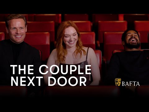 Sam Heughan, Eleanor Tomlinson and Alfred Enoch spill the beans on The Couple Next Door | BAFTA