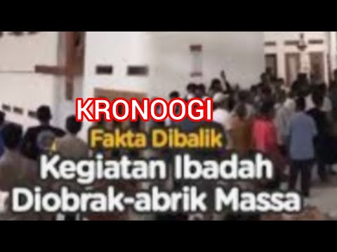 Kronologi bar-bar ketika ibadah anak di sukabumi
