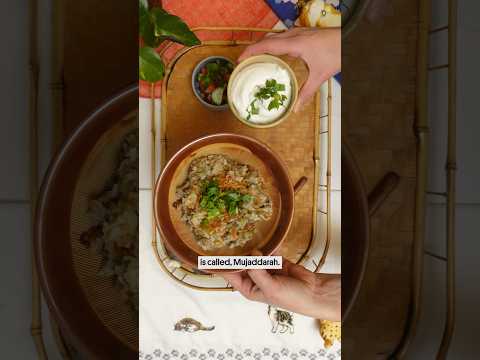 Cooking with a Budget: Palestinian Mujaddarah 🇵🇸
