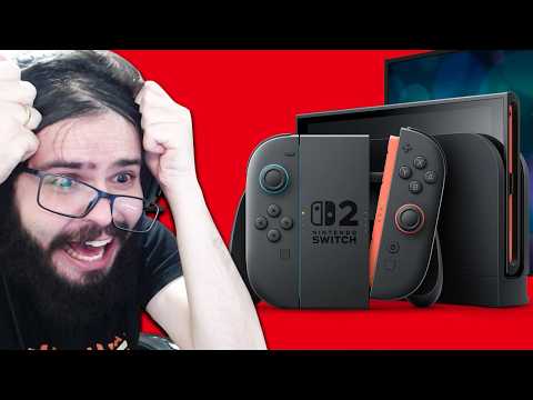 NINTENDO SWITCH 2 É REAL! (Reagindo ao Anúncio Oficial)