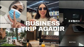 BUSINESS & GLAM À AGADIR ✨| الحلم يتحقق🙈مابقا والو 💞/ عيشو معايا لحظة بلحظة/ Room Tour 🏢.