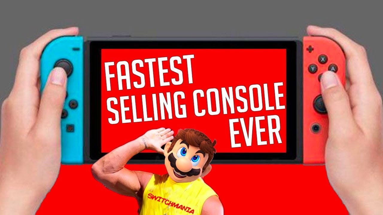 How did nintendo switch become the fastest selling console of all time?
