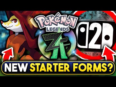 POKEMON NEWS! NEW DATAMINES! LEGENDS Z-A STARTER REGIONAL FORM RUMORS! NEW SWITCH 2 FEATURES LEAKED!