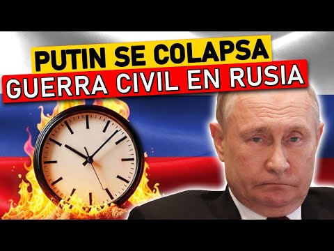 GUERRA CIVIL EN RUSIA: Los rusos se rebelan contra Putin! Terremoto en el Kremlin!