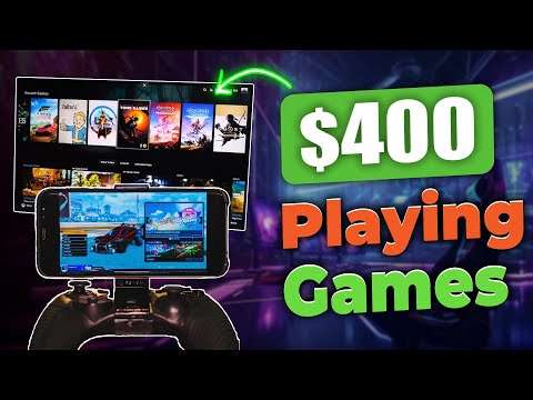 NEW! Get Paid to Playing Games From Your Phone! (Up to $400) | Make Money Playing Games