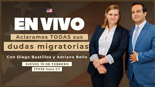 🛑 ¡EN VIVO!: Aclaramos TODAS sus dudas migratorias | Q&A | Visa | Green Card #estadosunidos