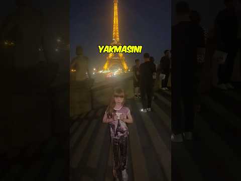 Eyfelin Işıklarını Yakan Kız 😁