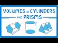 Volume Calculation of Cylinders and Prisms