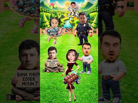 Bu Silahı Küçük Kız Çocuğuna Veriyorum!😱😯 (Elif Sinem, Alya, Murat, Cihan, Deniz Cihan, Şahin)