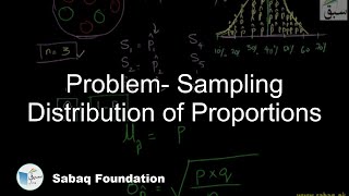 Problem- Sampling Distribution of Proportions