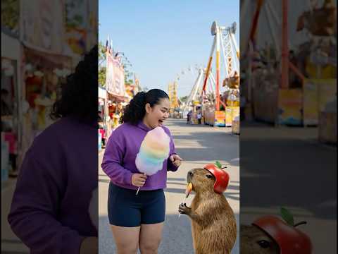 เธอกับคาปิบาราติดอยู่ในเขาวงกตจริงเหรอ! 😧🌿