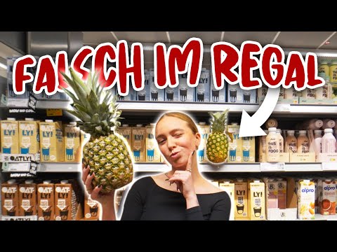 1 TAG nur Produkte die falsch im Regal sind ESSEN! 😂🍍| CARAMELLA