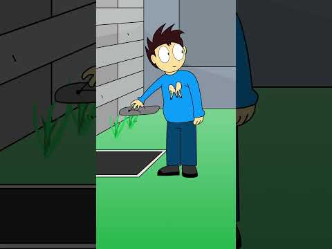 I threw my father's slippers in the tank #shorts #animation