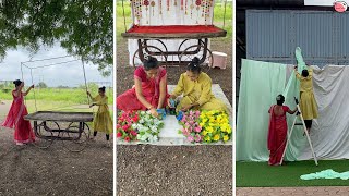 Trending Ganpati decoration idea for Ganesh Chaturthi - Innovative idea - Must try