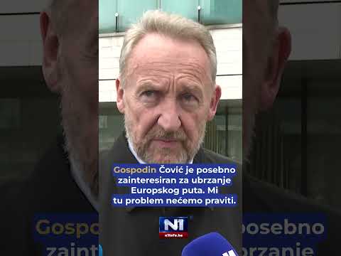 "Gospodin Čović i ja nismo sjeli na kafu, godinama, tako da je meni drago, da smo to danas uradili."