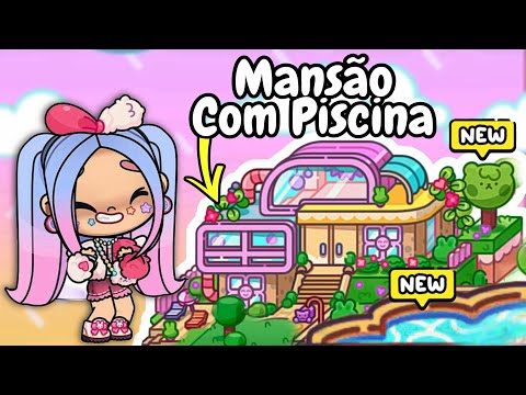 😱 MINHA MANSÃO NO AVATAR WORLD LOOK NOVO KAWAII NO PAZU GAMES