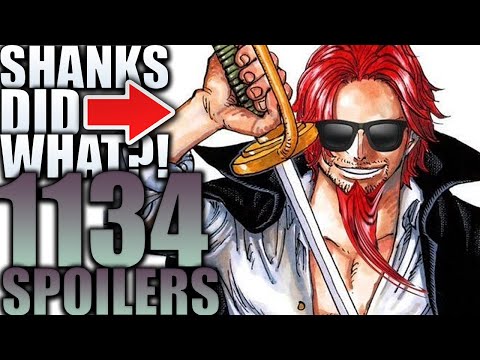 I CAN'T BELIEVE SHANKS DID THIS / One Piece Chapter 1134 Spoilers