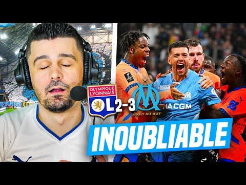 😱L'OLYMPIQUE enterre LYON à 10 dans un match HISTORIQUE💙🔥! (OL - OM 2-3) ligue 1