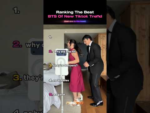 Ranking The Best BTS Of New Tiktok Trend (new) #shortsviral
