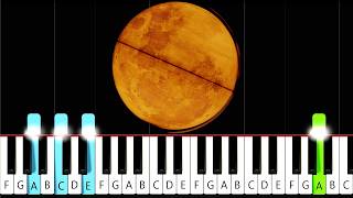 Coldplay - Sparks - Piano Tutorial