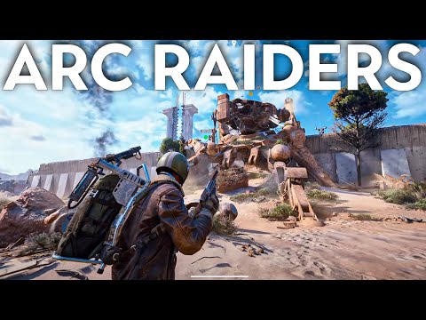 NOVO EXTRACTION SHOOTER ARC RAIDERS é INCRÍVEL! (GAMEPLAY e IMPRESSÕES)