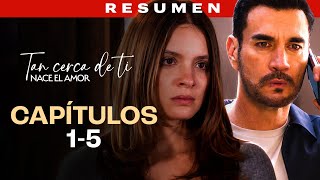 Verónica se infiltra en la vida de los Miranda | Tan Cerca De Ti, Nace El Amor | Resumen C1-5