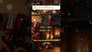 Yuletide Meaning Explained | Christmas Vocabulary for Beginners 🎅✨