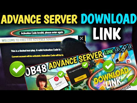 AAJ ADVANCE SERVER DOWNLOAD LINK KAISE KAREN ? ACTIVATION CODE INVALID PLEASE ENTER AGAIN | OB48 FF