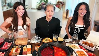 Pokimane Mukbang with Jackson Wang & igumdrop 🍲
