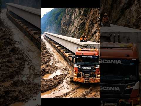essa carreta e máquina perfeita, ideal para esse tipo de trabalho 🚛💪🇧🇷 #caminhoneiro