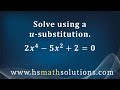 Solving Quadratic Equations Concepts