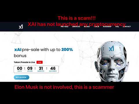 XAI993K Crypto Scam Alert: Beware of Fake Elon Crypto! | #XAI993K