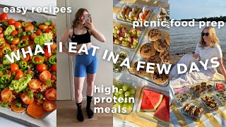 What I Eat in a Few Days *Realistic | Easy, Healthy & High protein Recipes