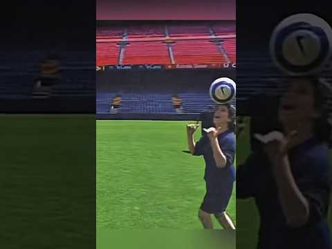 MESSI con 16AÑOS#messi #ronaldinho #futbol #shorts #curiosidades #viral