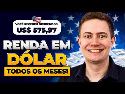 3 INVESTIMENTOS QUE PAGAM DIVIDENDOS EM DÓLAR TODOS OS MESES!