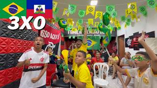 REACT- BRASIL 3 X 0 HAITI- VITÓRIA TRANQUILA - RUMO AO HEXA ! VAMOS BRASIL