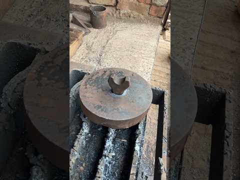 Gas Cutting Thick Steel Plate | Perfect Round Hole Cutting with Flame Torch #GasCutting#MetalCutting