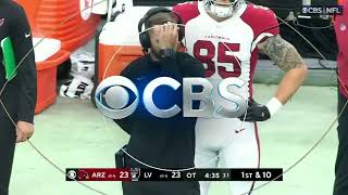 Hunter Renfrow fumbles twice in 3 plays