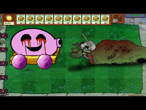 Super FumeCactus vs Horror Zombies vs Giga Gargantuar Vs Dr Zomboss - Plants vs Zombies Battlez