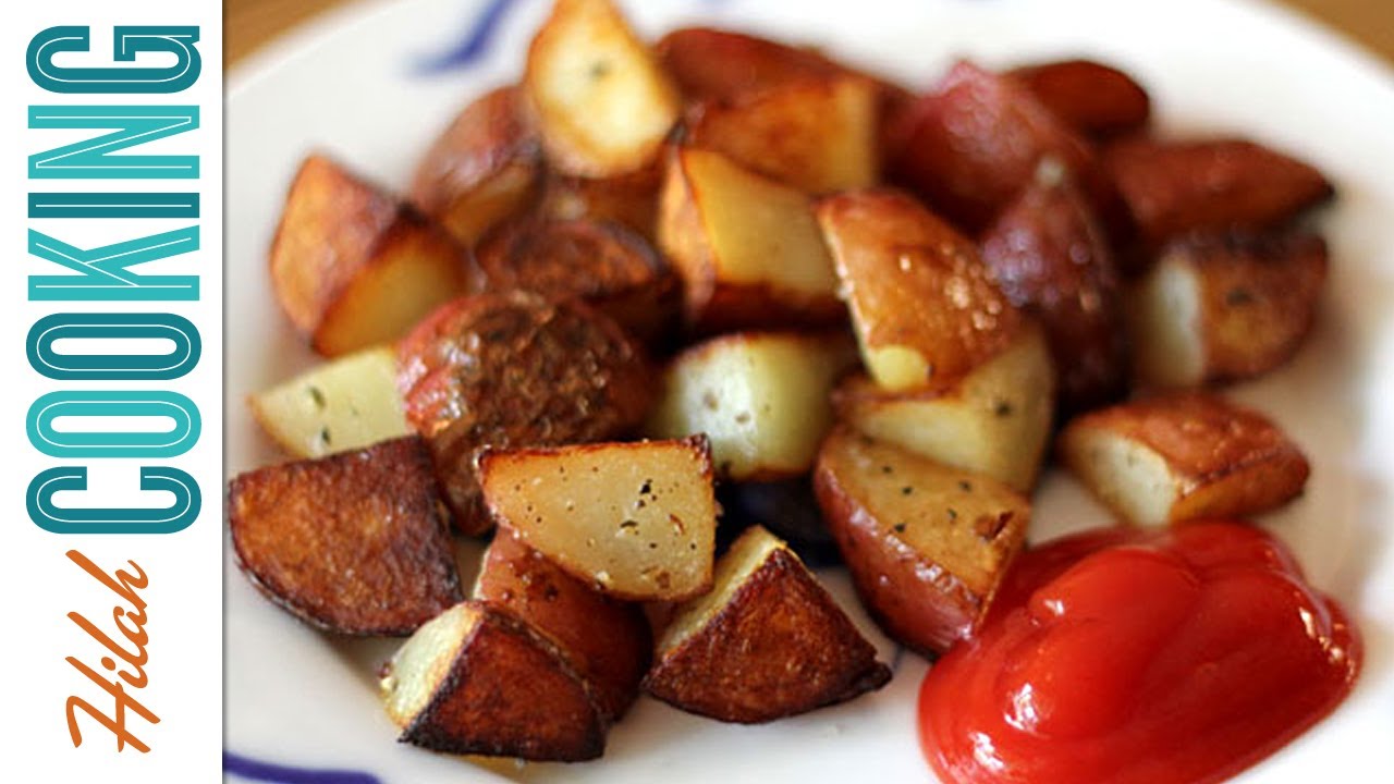 How To Make Home Fries - Extra Crispy Home Fries Recipe! - Hilah Cooking Ep 33