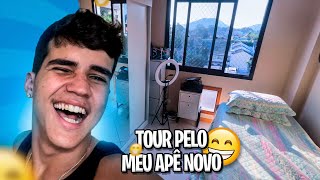 TOUR PELO MEU APÊ NOVO!!