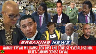 WATCH!! FAYVAL WILLIAMS LOST AND CONFUSE /EVERALD SCHOOL JULIET/ DAMION EXPOSE FAYVAL