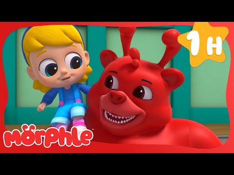 Big Morphle Bear🪞 | Fun Animal Cartoons | @MorphleTV  | Learning for Kids