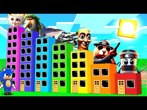 Hangi GİZLİ BRAINROT Binasını SEÇMELİYİM? 🧠😱 Minecraft